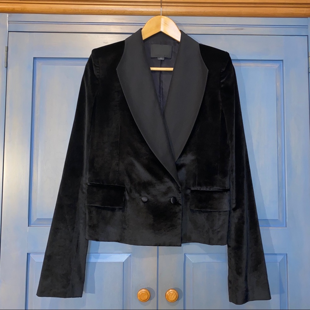 Alexander Wang velvet jacket